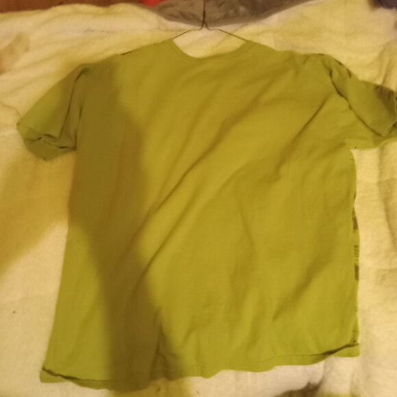 Green XL Frankenstein Monster Full Front Print Horror Halloween Universal Shirt - Picture 4 of 4